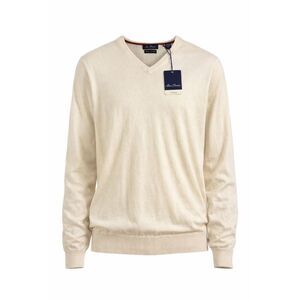 Alan Flusser Sweater Men’s L Cream V-Neck NWT